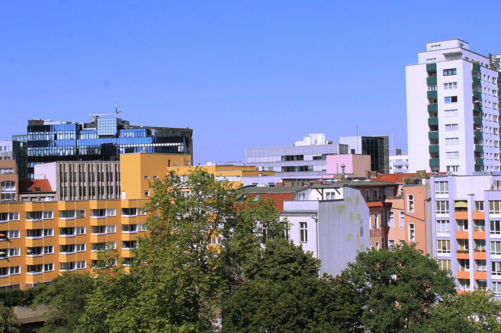 Ausblick aus dem Hotelzimmer Crowne plazy city centre berlin Ausblick aus dem Hotelzimmer Crowne plazy city centre berlin